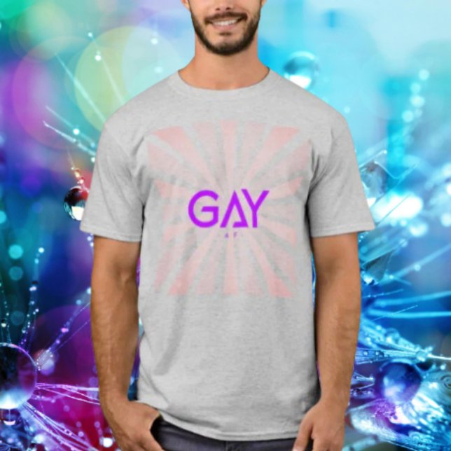 Camiseta Dimensão Gay Roxa (Criador carregado)