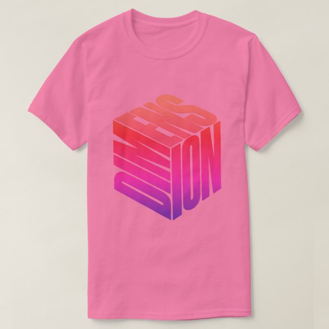 Camiseta Dimension T-Shirt (Frente do Design)