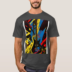 Camiseta Dimensões Musicais de Quebramento de Riqueza Cósmi