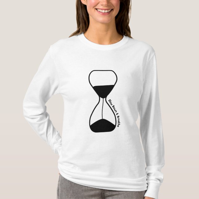 Camiseta Diminuir e Respirar - Autoatendimento (Frente)