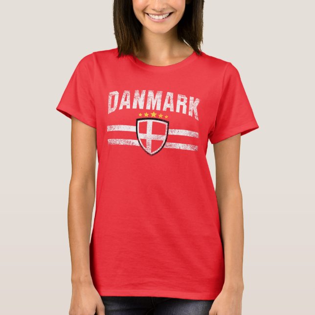 Camiseta Dinamarca (Frente)