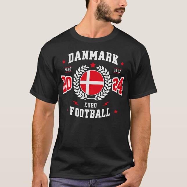 Camiseta Dinamarca 2024 (Frente)