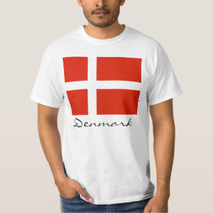 Camiseta Dinamarca com Dannebrog