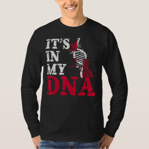 Camiseta Dinamarca Está No Meu Dna Danes Flag