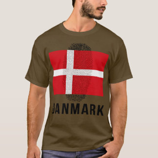 Camiseta Dinamarca Flag DNA