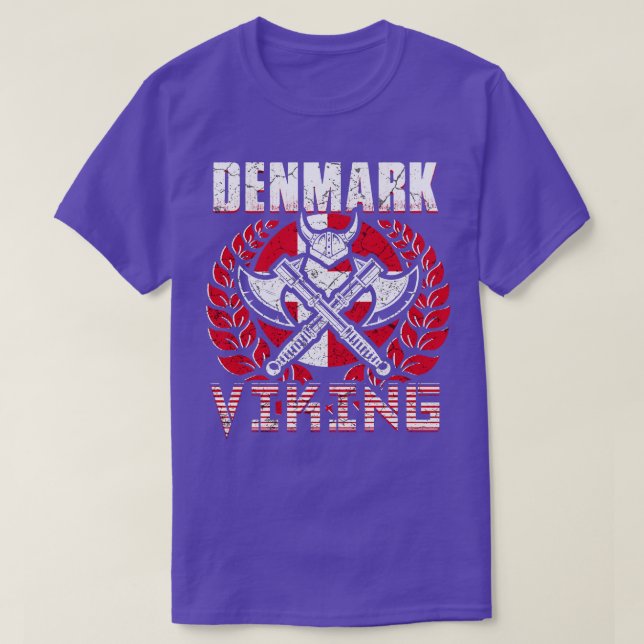 Camiseta Dinamarca Viking 1 (Frente do Design)