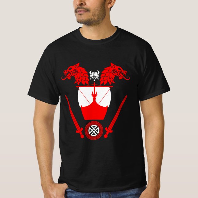 Camiseta Dinamarquês Viking (Frente)