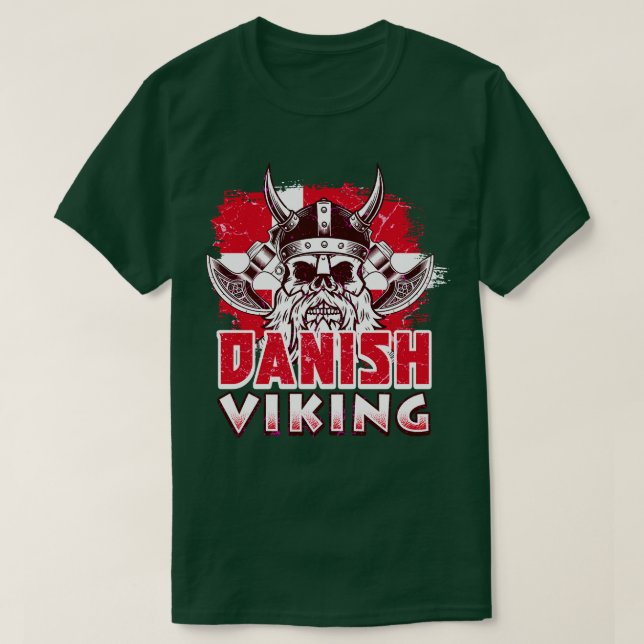 Camiseta Dinamarquês Viking 3 (Frente do Design)