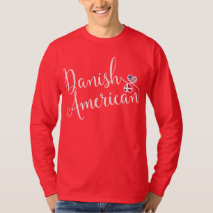 Camiseta Dinamarquesa Americana Entwinted Hearts,