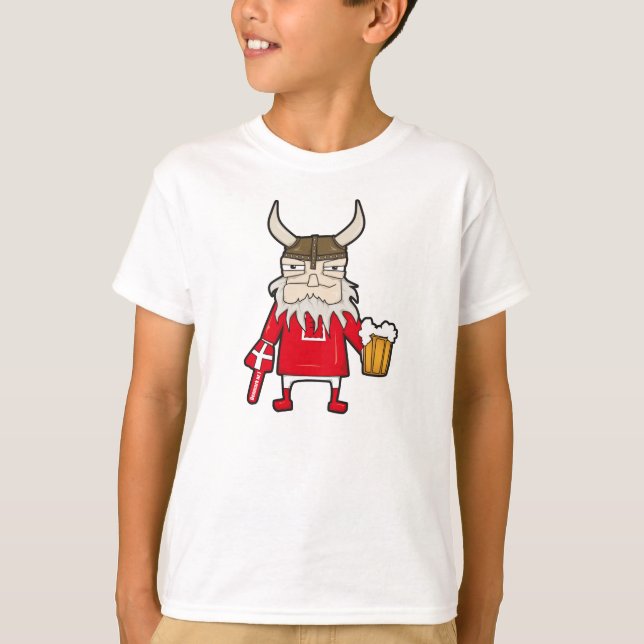 Camiseta Dinamarquesa Viking (Frente)