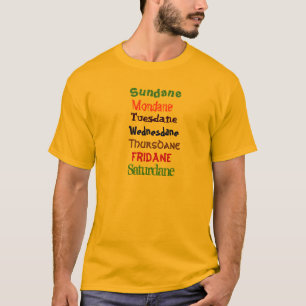 Camiseta Dinamarqueses da semana - tenha great dane