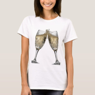 Camiseta Dinâmica Prata BRINDE À BOA SAÚDE