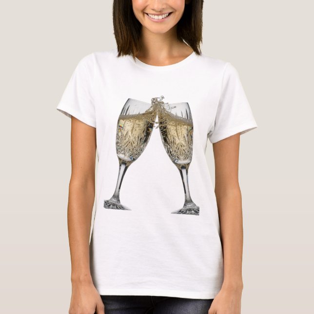 Camiseta Dinâmica Prata BRINDE À BOA SAÚDE (Frente)