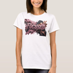 Camiseta Dinâmica Vermelha FOCADA Statement