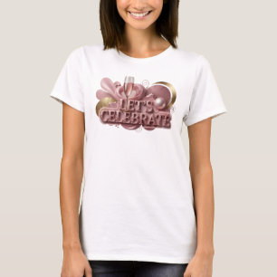 Camiseta Dinâmica Vermelha VAMOS CELEBRAR