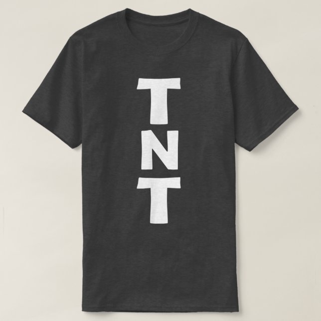 Camiseta Dinamite Tnt Easy Fácil Figurino de Halloween de Ú (Frente do Design)
