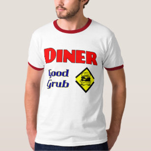 Camiseta Diner Good Grub Hamburger - Arte Restaurante