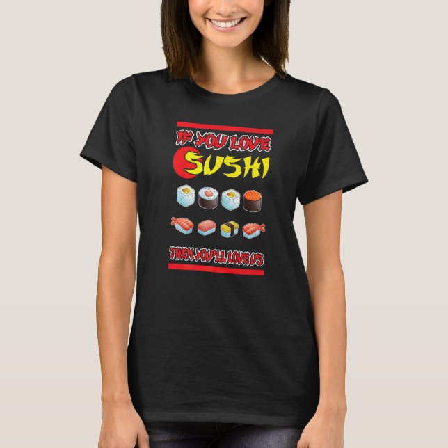 Camiseta Diner Sushibar do Japão Wasabi Temaki Sushiman Dai (Frente)