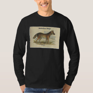 Camiseta DINGO AUSTRALIANO para Homens Mulheres Crianças e 