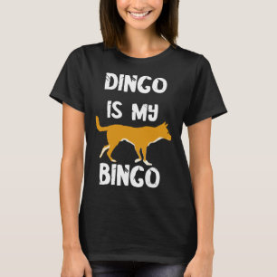 Camiseta Dingo é meu jogador de bingo jogando jogo de carta