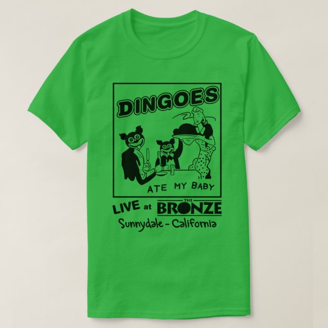 Camiseta Dingoes Ate My Ba (Frente do Design)
