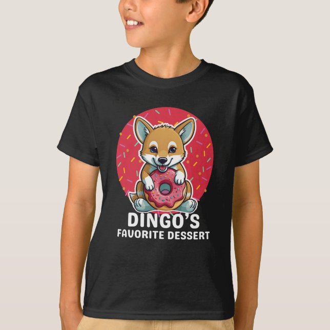 Camiseta Dingo's Favorite Dessert (Frente)