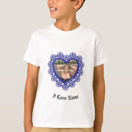 Camiseta Dingus Heart Lace Frame