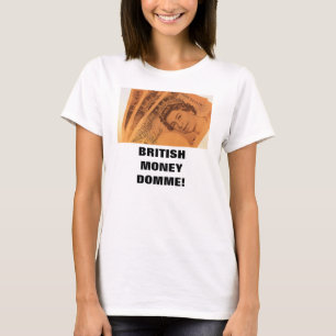 CAMISETA DINHEIRO BRITÂNICO DOMME
