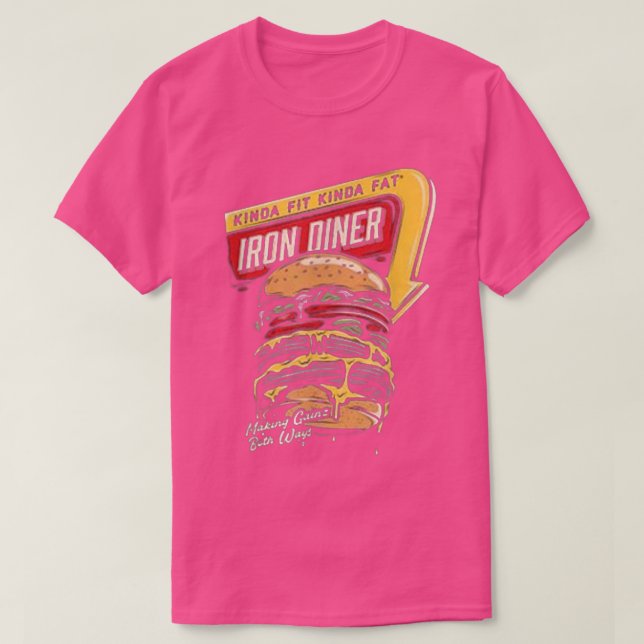 Camiseta Dinheiro de ferro (Frente do Design)