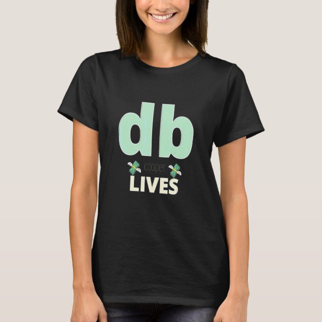 Camiseta Dinheiro do Db Cooper Voa (Frente)