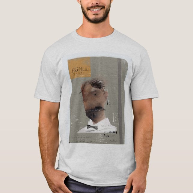 CAMISETA DINHEIRO DO FRANCÊS DO ARTIGO DE CAPA (Frente)