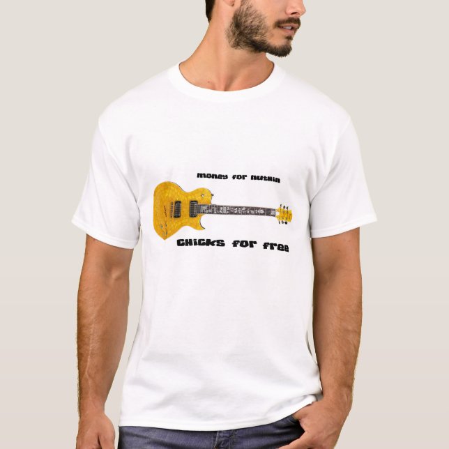 Camiseta Dinheiro e t-shirt dos pintinhos (Frente)