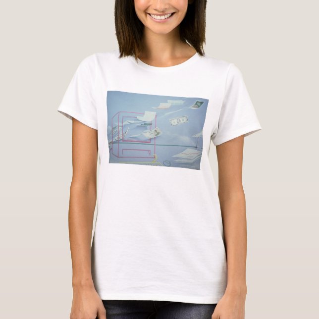 Camiseta Dinheiro executivo mim (Frente)