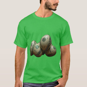 Camiseta Dinheiro extra, café da manhã de galinhas campeãs