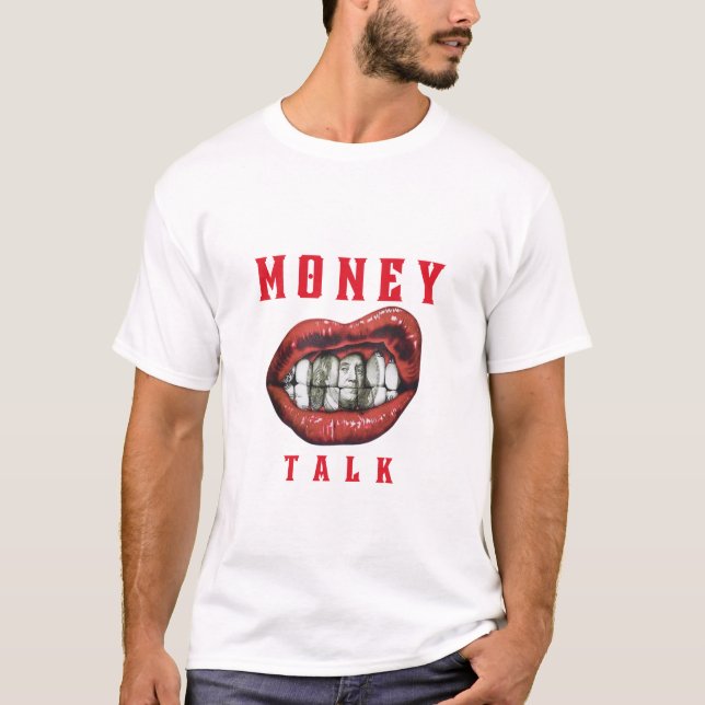 Camiseta dinheiro fala (Frente)