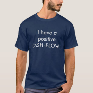 Camiseta Dinheiro-Fluxo positivo