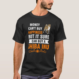 Camiseta dinheiro não pode comprar felicidade mas pode comp