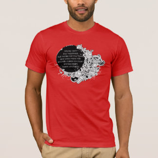 Camiseta Dinheiro não pode comprar felicidade, mas sorvete