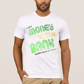 Camiseta Dinheiro no banco