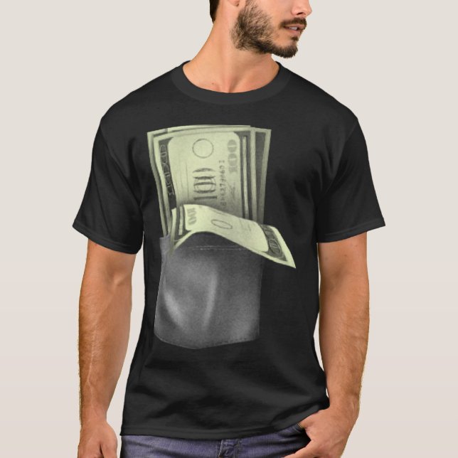 CAMISETA DINHEIRO NO MEU BOLSO (Frente)