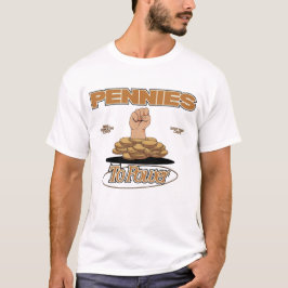 Camiseta Dinheiro para a potência financeira do Power™ Mome