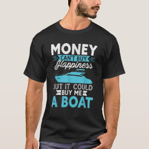 Camiseta Dinheiro pode Comprar a felicidade, mas poderia me