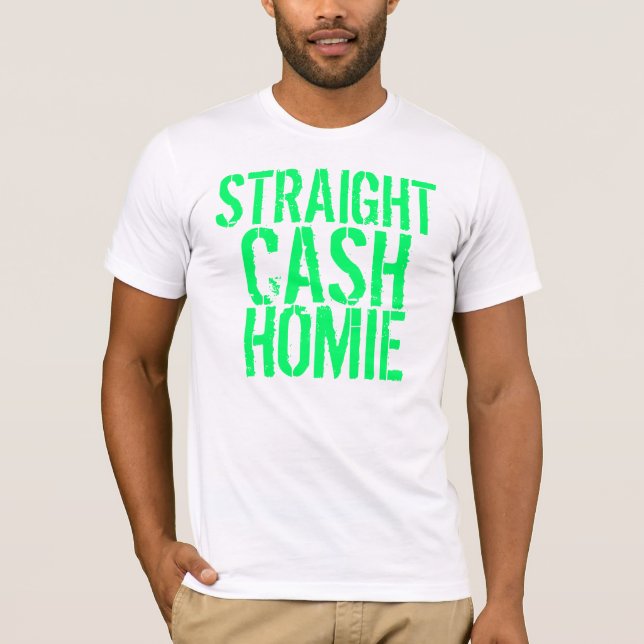 Camiseta Dinheiro reto Homie (Frente)