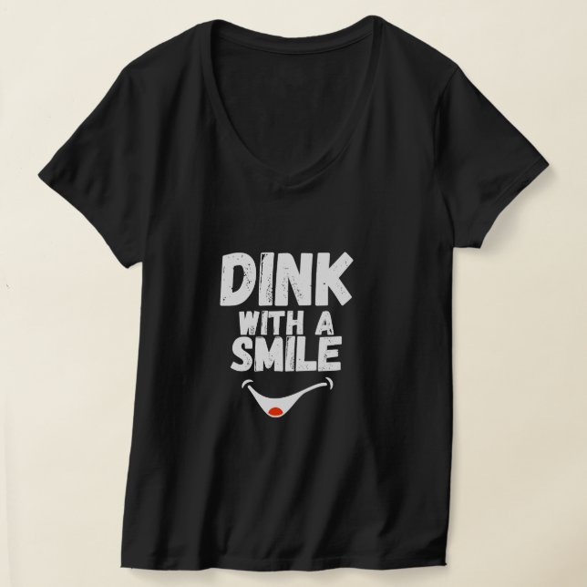 Camiseta Dink com um Sorriso Pickleball Mãe | Pick (Postura )
