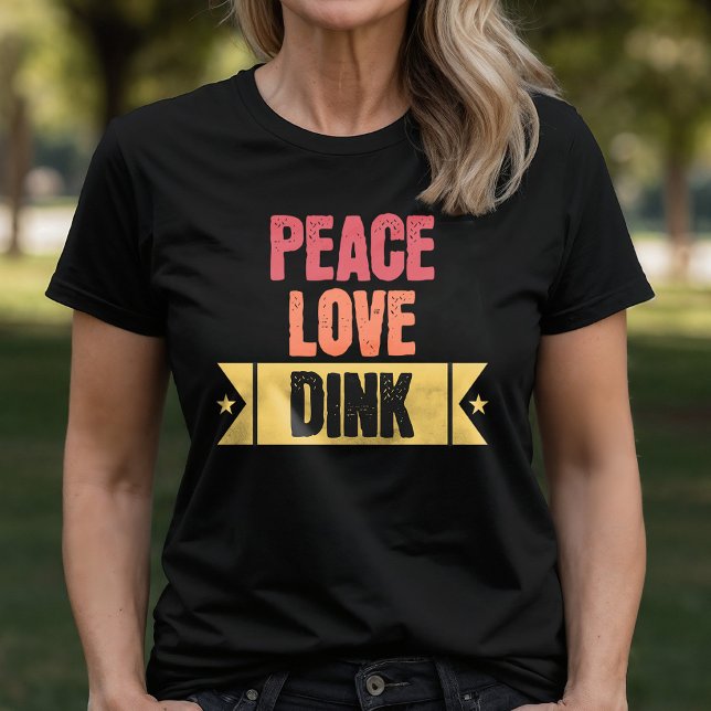 Camiseta Dink de Amor com Paz de Batedeira (Criador carregado)
