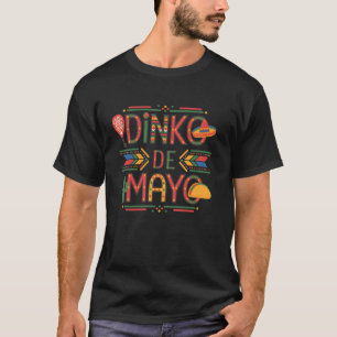 Camiseta Dinko de Maio Engraçado Cinco de Maio Engraçado Pi