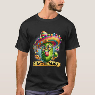 Camiseta Dinko De Mayo Funny Cinco De Mayo Picklebyll Men W
