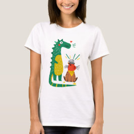 Camiseta Dino & capy