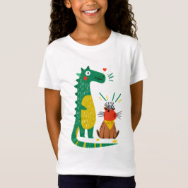 Camiseta Dino & capy