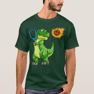 Camiseta Dino com Tênis e Ball em Tênis